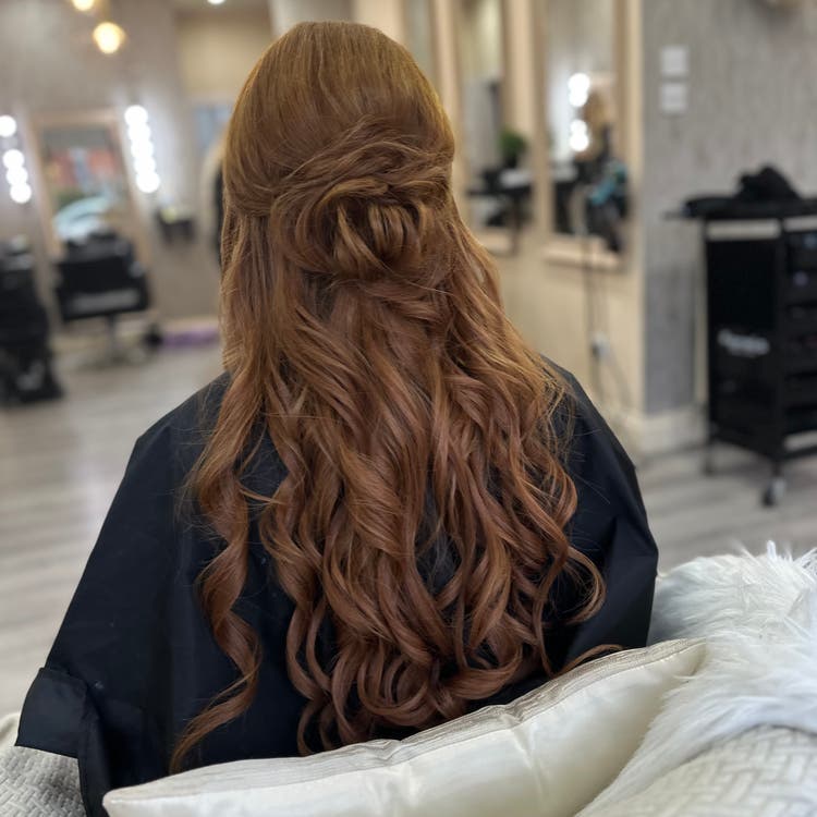 Copper romance hair created at BLOND Salon