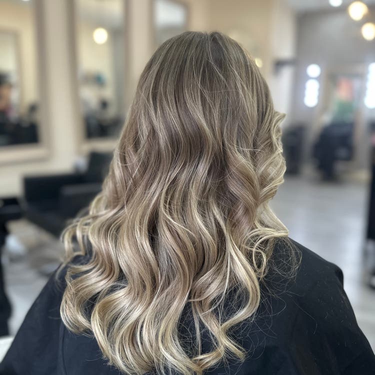 Soft ribbons hair created at BLOND Salon